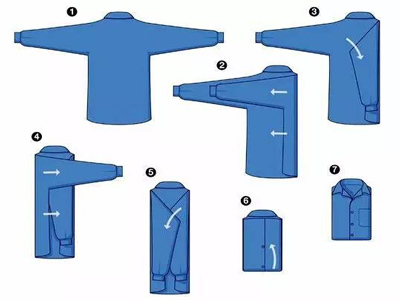 衣服最好这样叠后悔没早知道