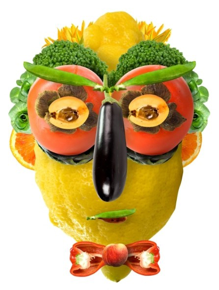 蔬菜人脸拼图